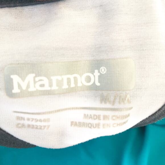Marmot Tank Top Built In Bra Grey Medium Racer Back - Picture 4 of 7